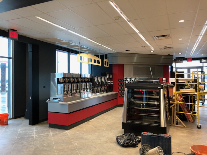 BuildFDC's tweet photo. It’s certainly a nice day to be inside the warm, *brand new*, @QuikTrip Kitchen in Fort Worth! https://t.co/yzSiyYDJsO