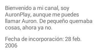 Hoy hace 12 años que cree mi cuenta de YouTube, glorioso día en el que puse Play porque Auron a secas estaba cogido jaja, madre de dios jaja.