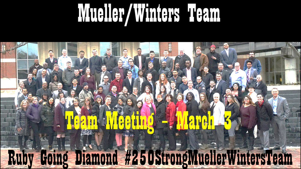jlmueller15's tweet photo. It's ON #250strongmuellerwintersteam - This Saturday is your Team Meeting. Check the LTD Messaging Platform for details.
#LTD100k https://t.co/EoKQVnHNWI