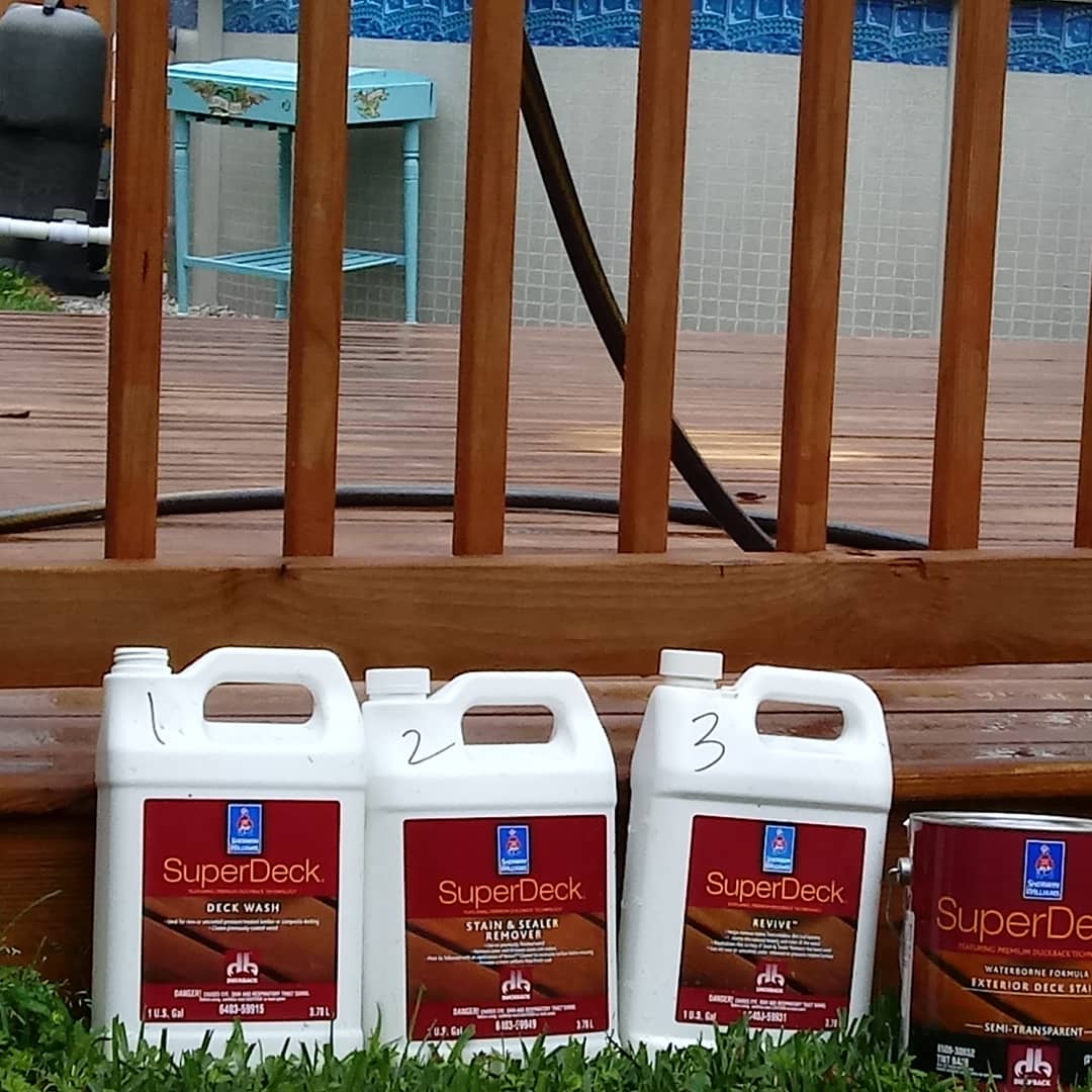 NolaLlc's tweet photo. Stain/Finish remover and refinish... #CommingSoon #deck #stain and #refinish with #superdeck by @SherwinWilliams 

Call or text for all your home painting and restoration projects.
504-255-4450

#NOLA #Metairie #Kenner #Lakeview #Jefferson areas https://t.co/QBEhjfKY3l