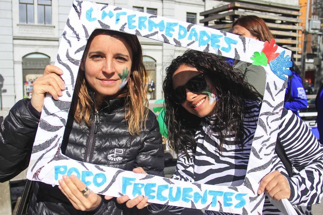 Fevepof's tweet photo. Las pacientes venezolanas desde la distancia tambien se unen a la conmemoracion del #DiaMundialEnfermedadesRaras 
#MuestraTuLadoPocoFrecuente . https://t.co/7fpbLvNVLw