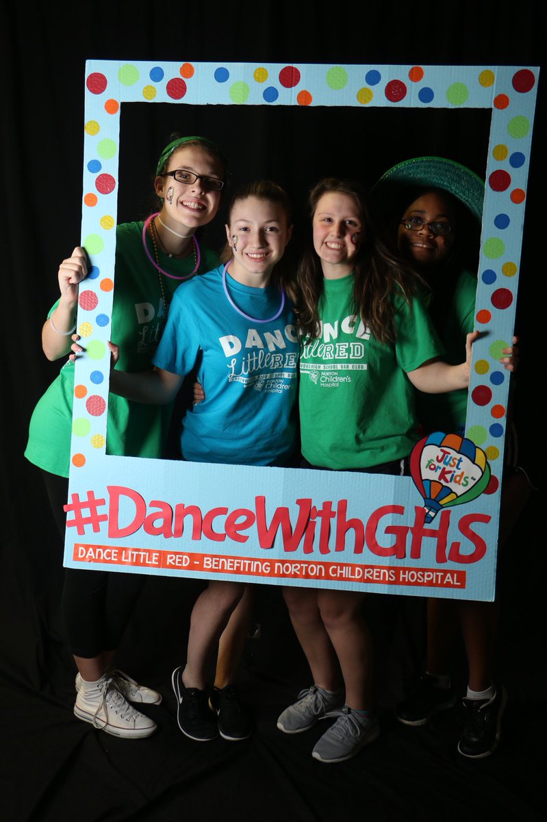 DANCE with us on March 9! Dance for the kids at Norton Children’s Hospital!  

Deadline to sign up and get a tshirt is TOMORROW! $10 #DanceWithGHS ❤️
