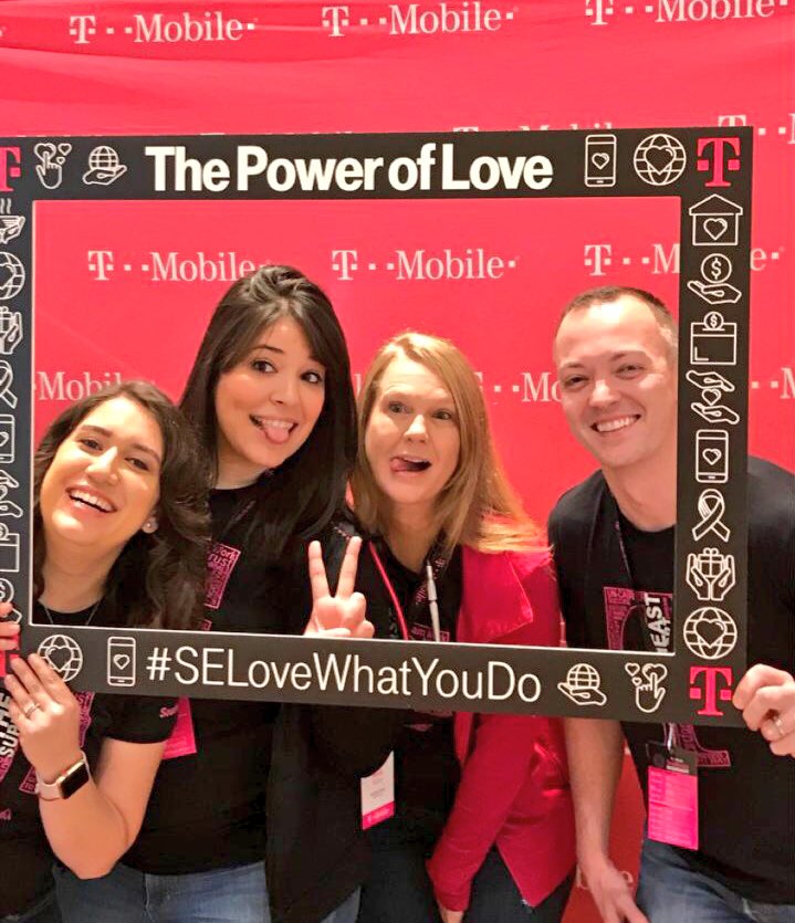 The Power of Love is consistent in the #SouthEastTrainingTeam #TMobile