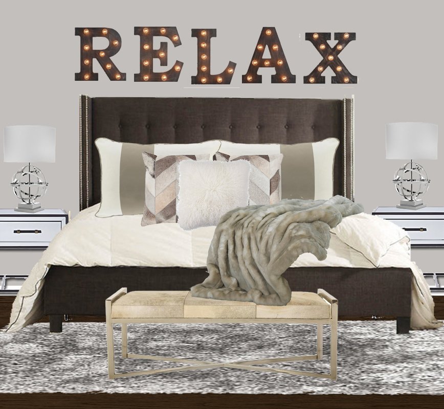 KMWInteriors's tweet photo. Check out this #design #board from one of our #Modern #Glam #interior #design #projects. Clients #LOVE when we provide #digital #illustrations of their project. It makes it easy to help them create a #custom #look. See final #bedroom via  our instagram! https://t.co/CwWrQZzkGI https://t.co/GJnKQtp9JW