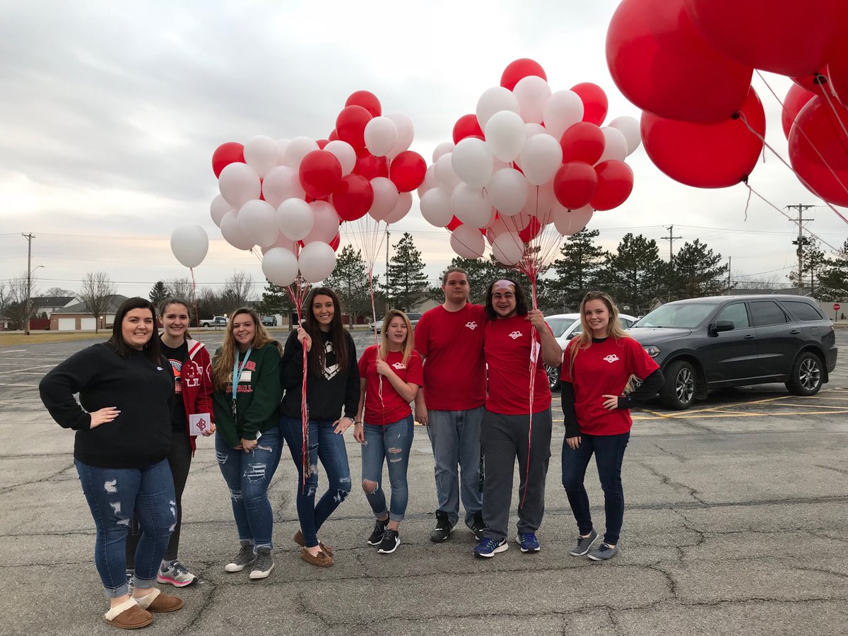 Getting ready for our balloon release in memory of our loved ones #compassionatehearts
