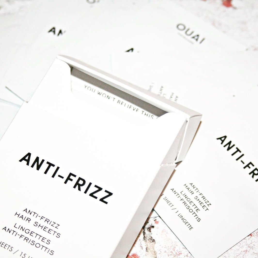 MMCL_LDN's tweet photo. ...the new @theouai Anti Frizz Hair Sheets have dropped in the UK and on the @beautyqueen_UK blog!
Search #OUAI on https://t.co/XMBZnwxcW1 to learn more and to discover where you can shop the new OUAI Anti Frizz Hair Sheets!!! #sayouai https://t.co/CrIQMkFNEK