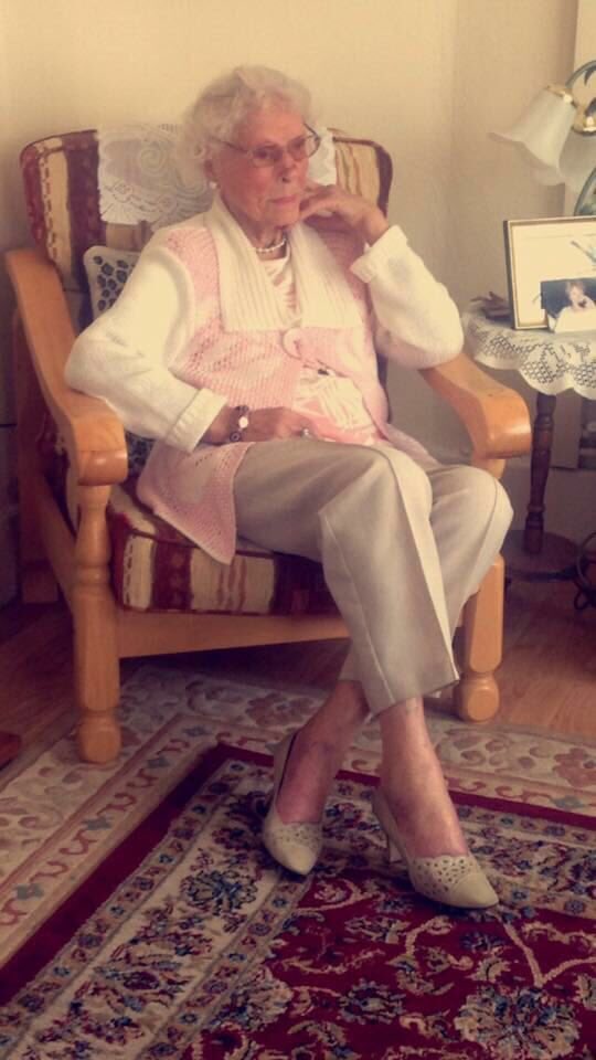 lauramcd89's tweet photo. Over the past few years everyone else has got an insight into what our brilliant granny Bessie was like. Absolutely one of a kind who we were so lucky to have for so long❤️ #OlderThanIreland https://t.co/aQ8JHPfuYG
