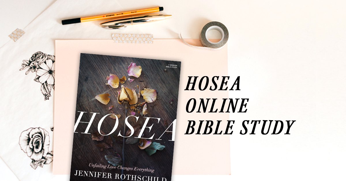 Sign up for LifeWay Women's spring online Bible study, Hosea by Jennifer Rothschild, starting April 5! #HoseaStudy #LifeWayWomen - sot.ag/7ntCF