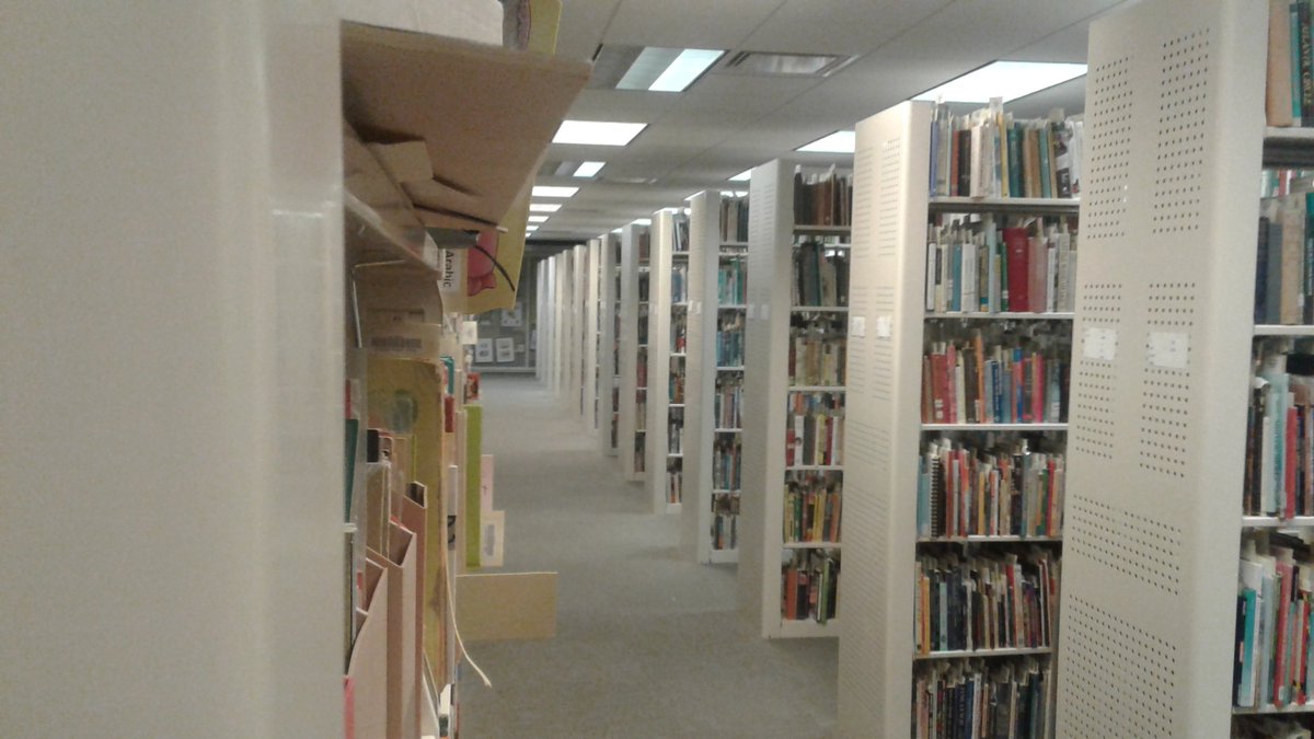 ThefakeTimBird's tweet photo. Just a bit of what's at the @ArneNixonCenter. Someone tell my wife that my book collection is small.
#eng178 https://t.co/ITzs6oQwFt