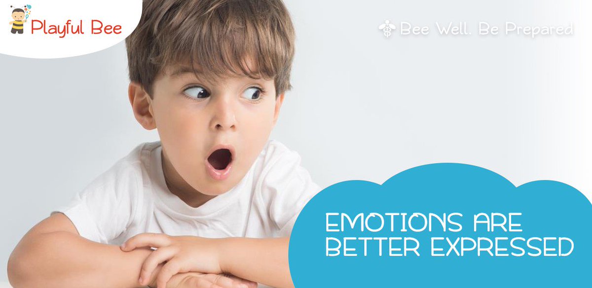 playful_bee's tweet photo. Developing emotional intelligence is just as important as any other #learning. How do you help your child express his #emotions in healthy and positive ways?  https://t.co/ya8hreZiCJ #PlayfulBee #BeeWell https://t.co/anfs6PiUJn