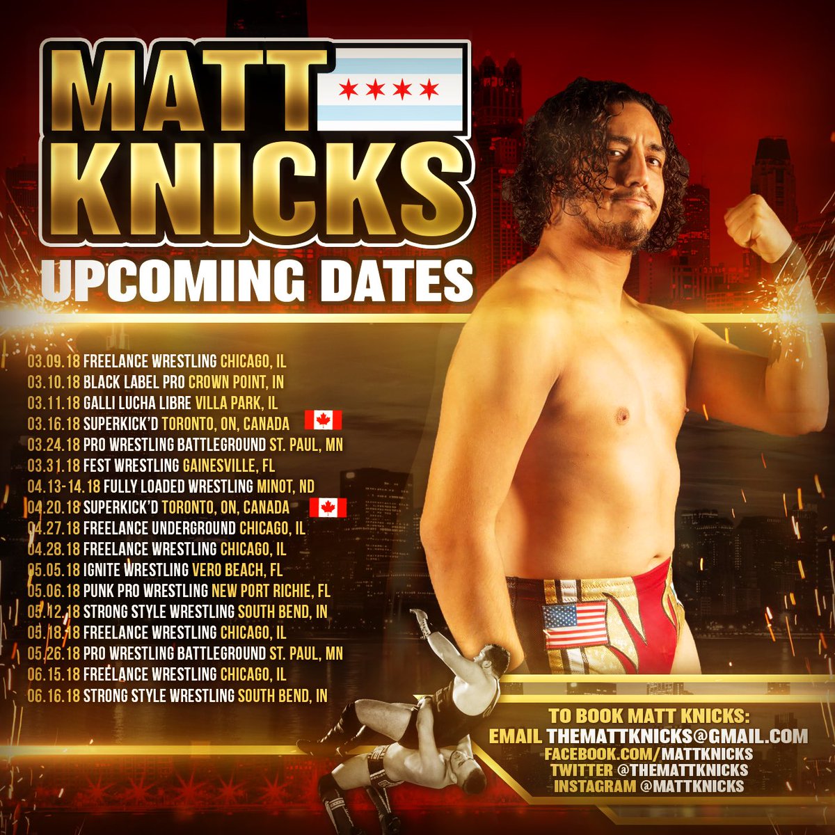 TheMattKnicks's tweet photo. Check out all my upcoming dates that I’ll be appearing at! Promoters, I’m available to travel anywhere in the world! 

https://t.co/l0jZvvcJAy 

Contact TheMattKnicks@gmail.com for booking info! 

Please RT! https://t.co/yJHGZQ3N1U