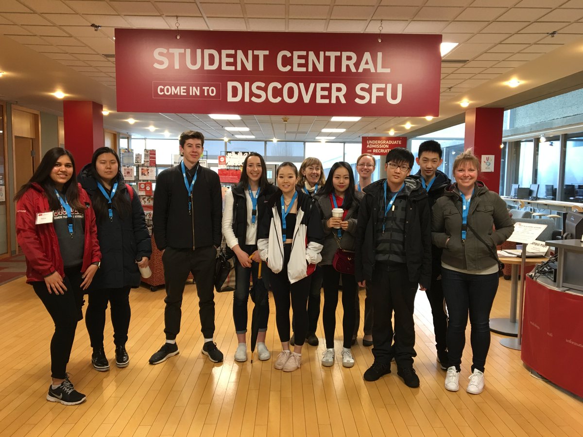 SFUFASS's tweet photo. Students from Lord Byng Secondary @ByngGreyGhosts visited @SFU's Faculty of Arts and Social Sciences to sit in on an @SFUenglish lecture. To their surprise (and ours!) they got to see David Chariandy read aloud from his latest book #Brother We were all wowed! #discoverFASS https://t.co/NiTI0uZg62