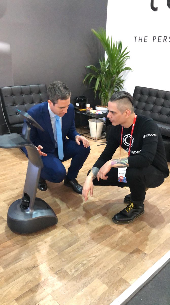 DailyPlanet's tweet photo. Coming up on @dailyplanetshow, our own @DP_TechLucas is at #MWC18 exploring the coolest technology just for YOU! 

See you @ 7! https://t.co/wKpIUpFZ2b