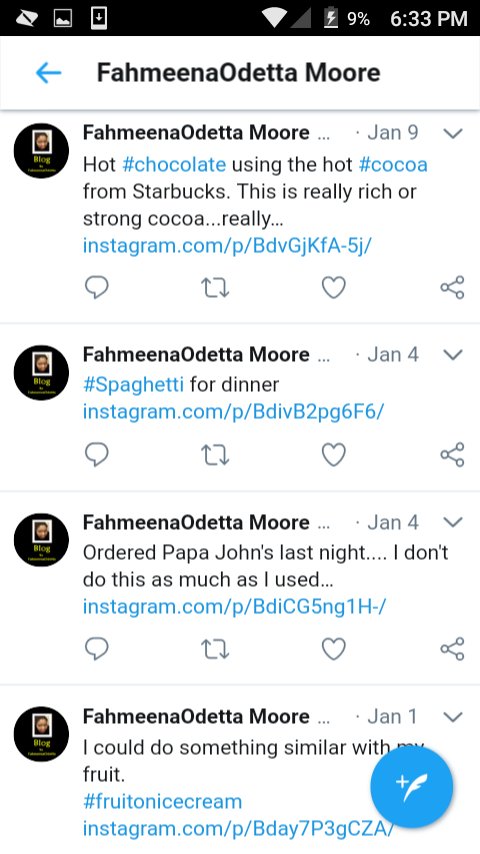 FMooreDesigns's tweet photo. Another #design (see previous post for addt'l info):
(2) Use Instagram as a main account. Posts with photos transfer from Instagram to other accounts.
(my Instagram food journal works this way)

#socialmedia https://t.co/jKnY62nCOj