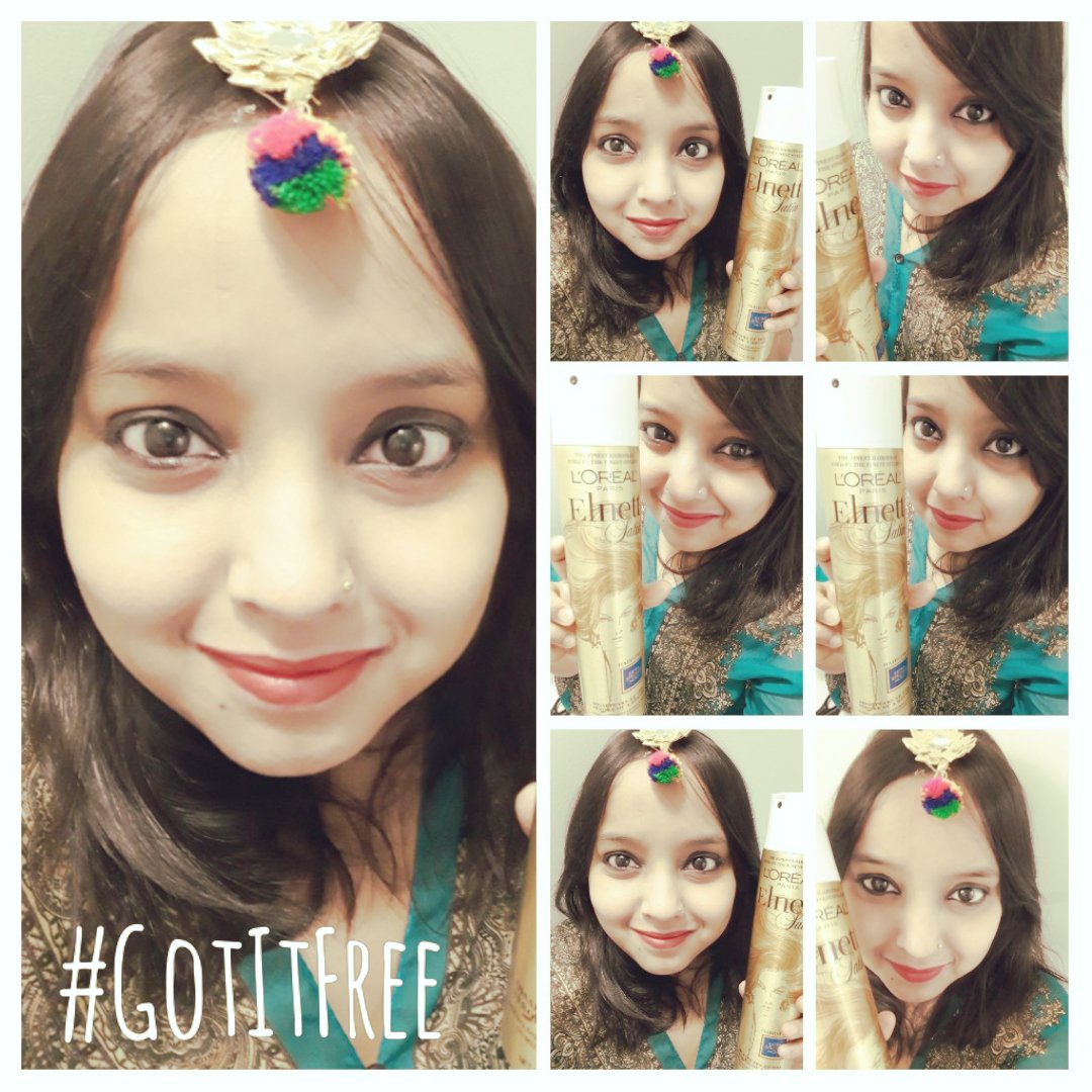 anewkriti's tweet photo. The Elnett Hairspray works like a charm. My hair looks&amp;feels good. The spray doesn't make it dry or sticky. The hold is just right&amp;great for that perfect party look. Say goodbye to unmanageable hair! @Influenster @LOrealParisUSA #Elnett #InfluensterVIP #contest #complimentary https://t.co/AX4pvMEKE2
