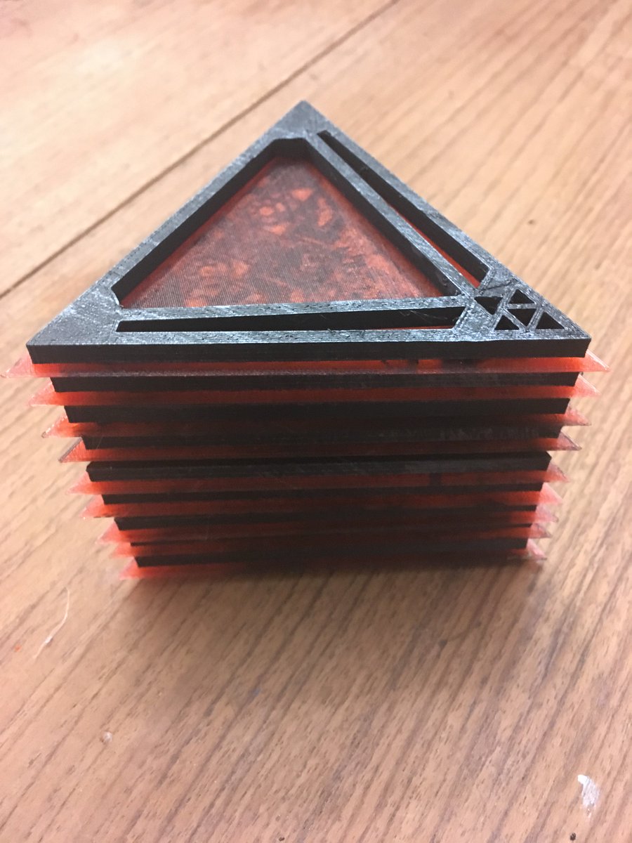 Meanwhile, in the hidden forge of Darth Marcus the Smith . . . @marcusthehirsch is hard at work making Sith holocrons for our contest winners, present and future! #StarWars #Tabletop #RPG #actualplay #audiodrama