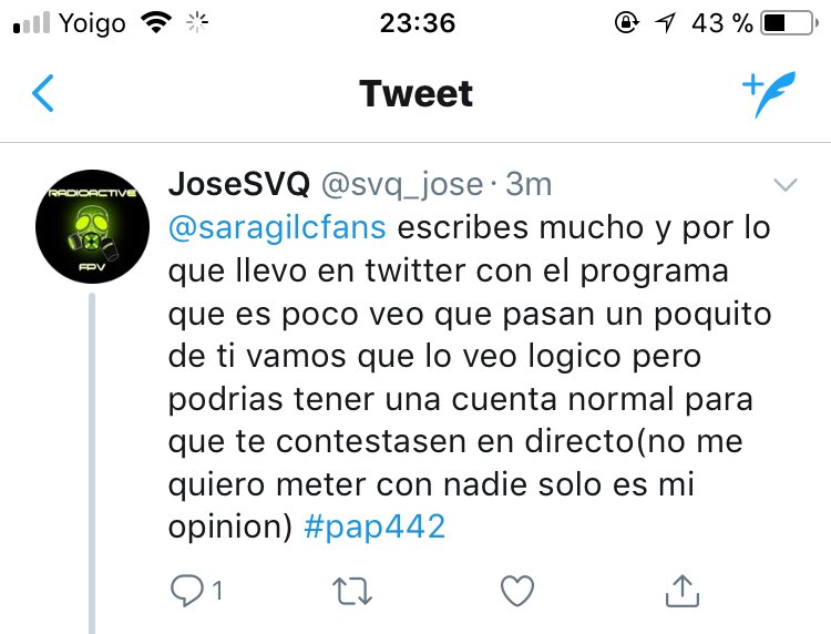 SaraGilCFans's tweet photo. Delante de vosotros, voy a contestar a @svq_jose. mira Sara, para inventarse un nombre para Susana, ha pensado en el mio. Mar me lee, y Sara dice que soy muy bonita. Susana me manda besitos por WhatsApp, y Pablo, me quiere tambien un monton. #PAP442 https://t.co/oY4cWP96C1
