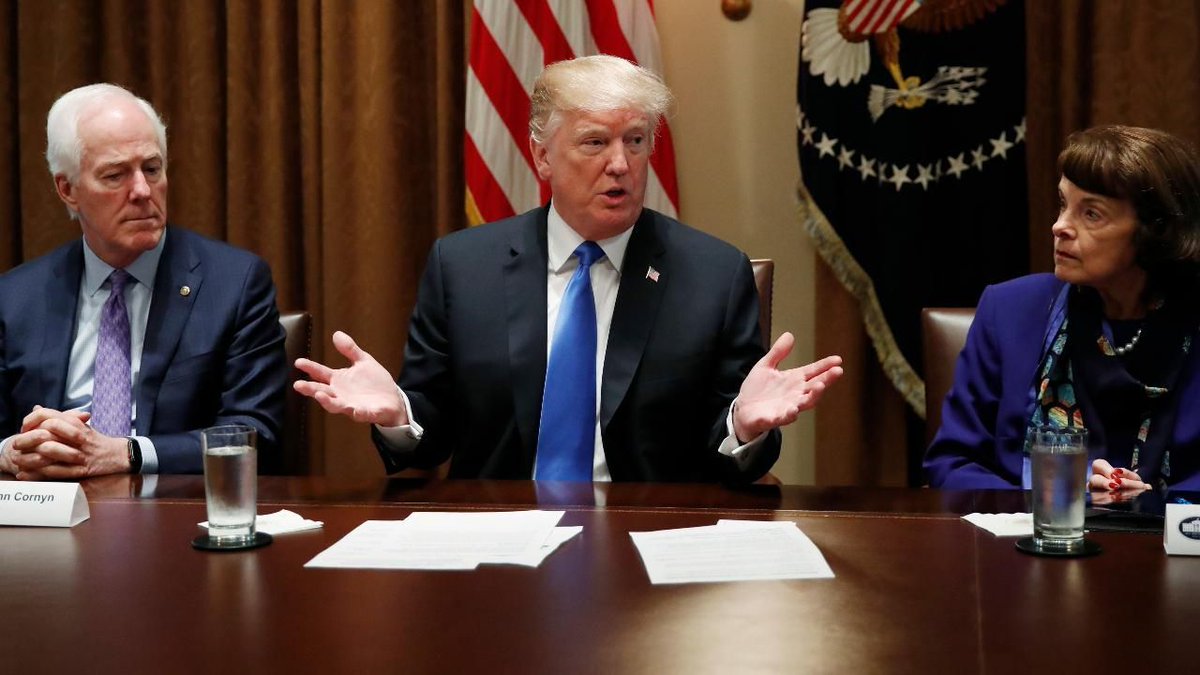 AegisAcademy's tweet photo. “I’m a fan of the NRA,” Trump told lawmakers at the White House. “There’s no bigger fan. I'm a big fan of the NRA. These are great people, these great patriots. They love our country. But that doesn't mean we have to agree on everything.”
https://t.co/hUfVNXEJRQ https://t.co/lNnNPXI9PQ