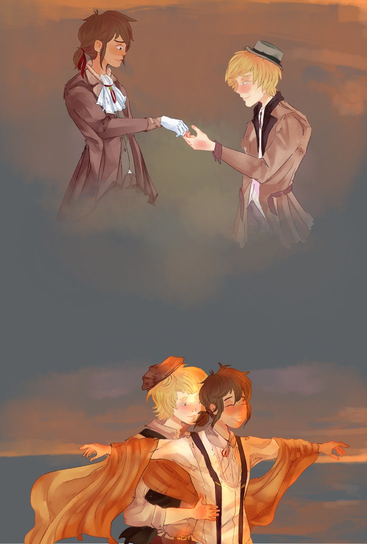 #FNAFHS
Éste dibujo ya es viejito (ya tiene un mes ) , fue un pedido para una chica en wattpad

Personajes de <a href="/edd00chan/">Edd00chan</a>