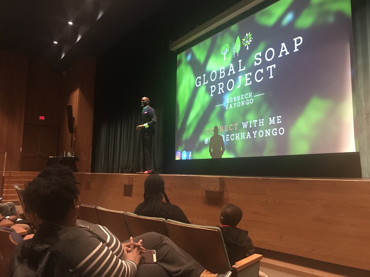 ErinD_PNC's tweet photo. Every year hotels throw away 800 million bars of soap.  Thanks to @DerickKayongo and the #GlobalSoapProject they are now recycled and donated to impoverished countries. Great program from #PNCFairfaxConnection...thanks for inspiring us all! https://t.co/3wWNmSkJne