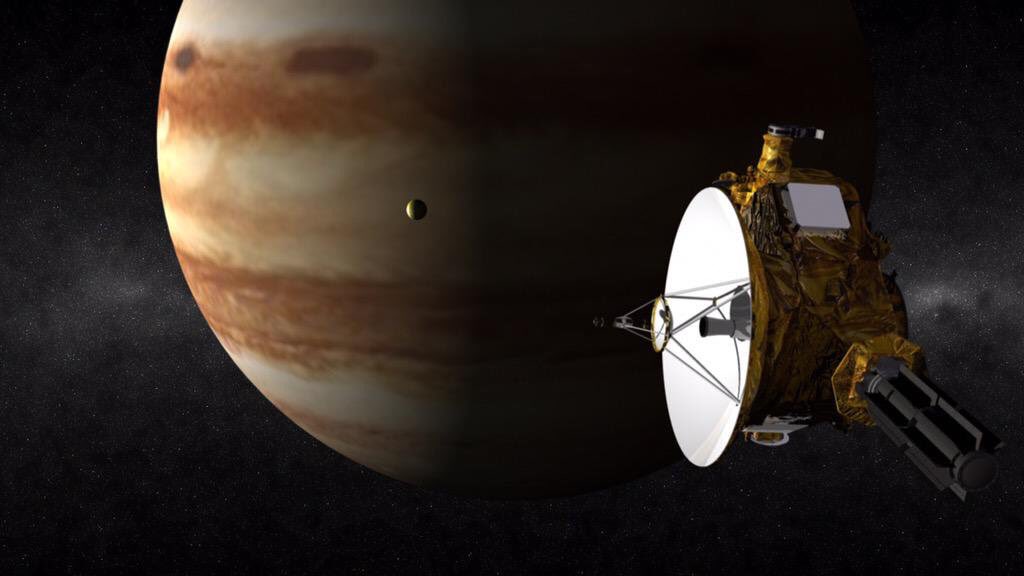 Spyder_Webb's tweet photo. #DidYouKnow this cool #PlutoFact?
@NewHorizons2015 launched in 2006 (the same year as @twitter was launched) & flew by #Jupiter (#OnThisDay) in the same year the 1st #iPhone was launched!
#NewHorizons #PlutoFlyBy #Pluto #space #astronomy #cosmos #SolarSystem #universe #2014MU69 https://t.co/mZvtUjcO94