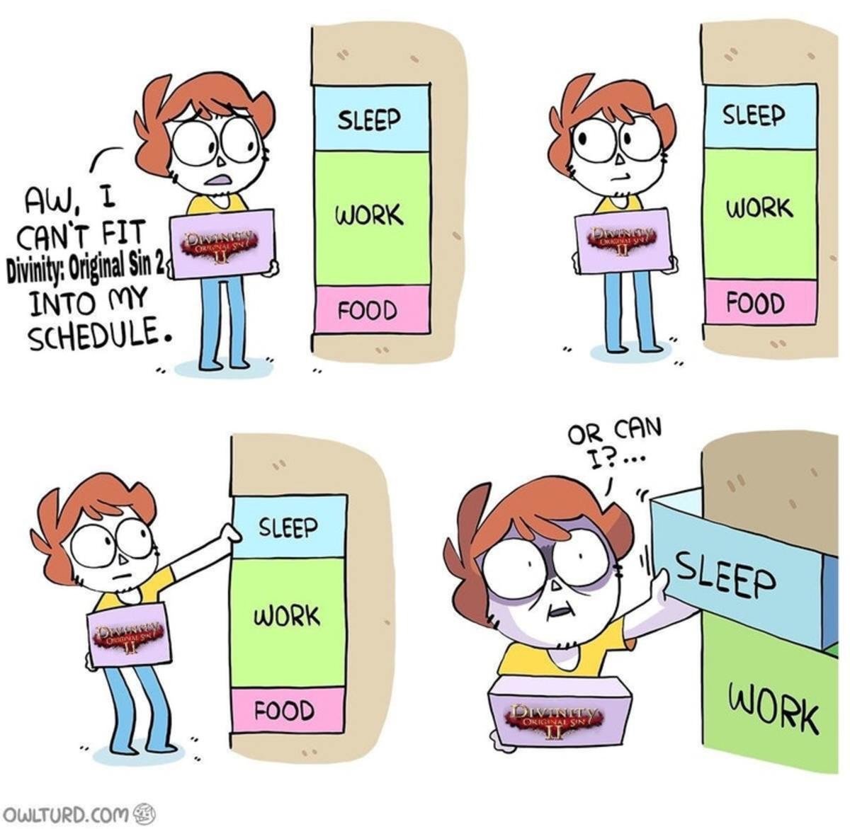 DataTV__'s tweet photo. The struggle is real... but I'm still here, grinding &amp; learning this awesome game, check out tonight's stream for more Divinity: Original Sin 2 action! 8pm EST  https://t.co/cp5jyJcLRN https://t.co/cHZiSPtC58
