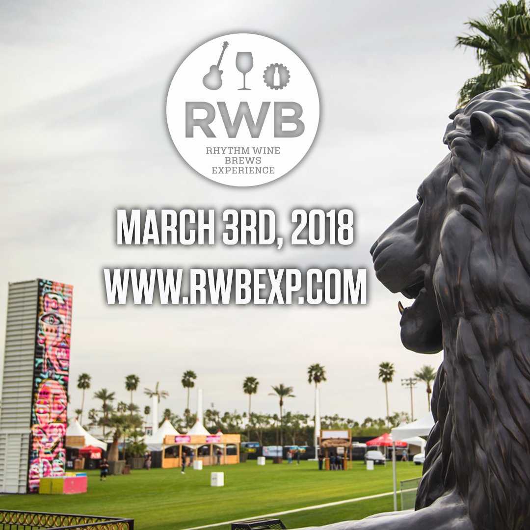 You can still snag tickets to this years Experience! Online sales still available at rwbexp.com. Pick up at Main Gate Box Office: Entrance can be accessed from Monroe St. between Ave. 50 and Ave. 51, or Date Shed Box Office: 50725 Monroe St. Don't miss out!