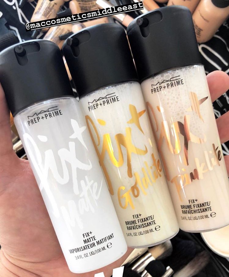 mac is coming out with new fix+ finishes! there’s a matte, goldlite and pinklite one