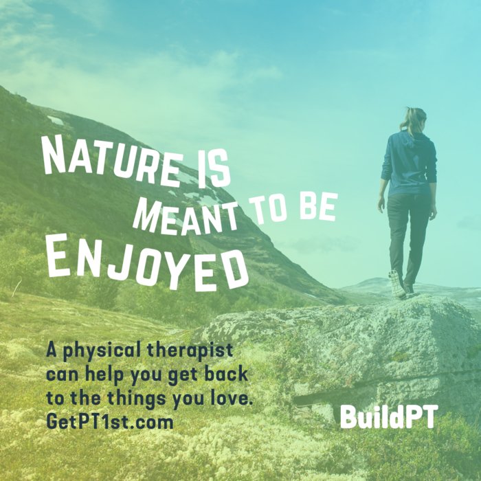 GetPT1st's tweet photo. If pain is keeping you from the things (and people) you love, call a Physical Therapist to find out how they can help you.
#GetPT1st https://t.co/y7hSr7x5sb