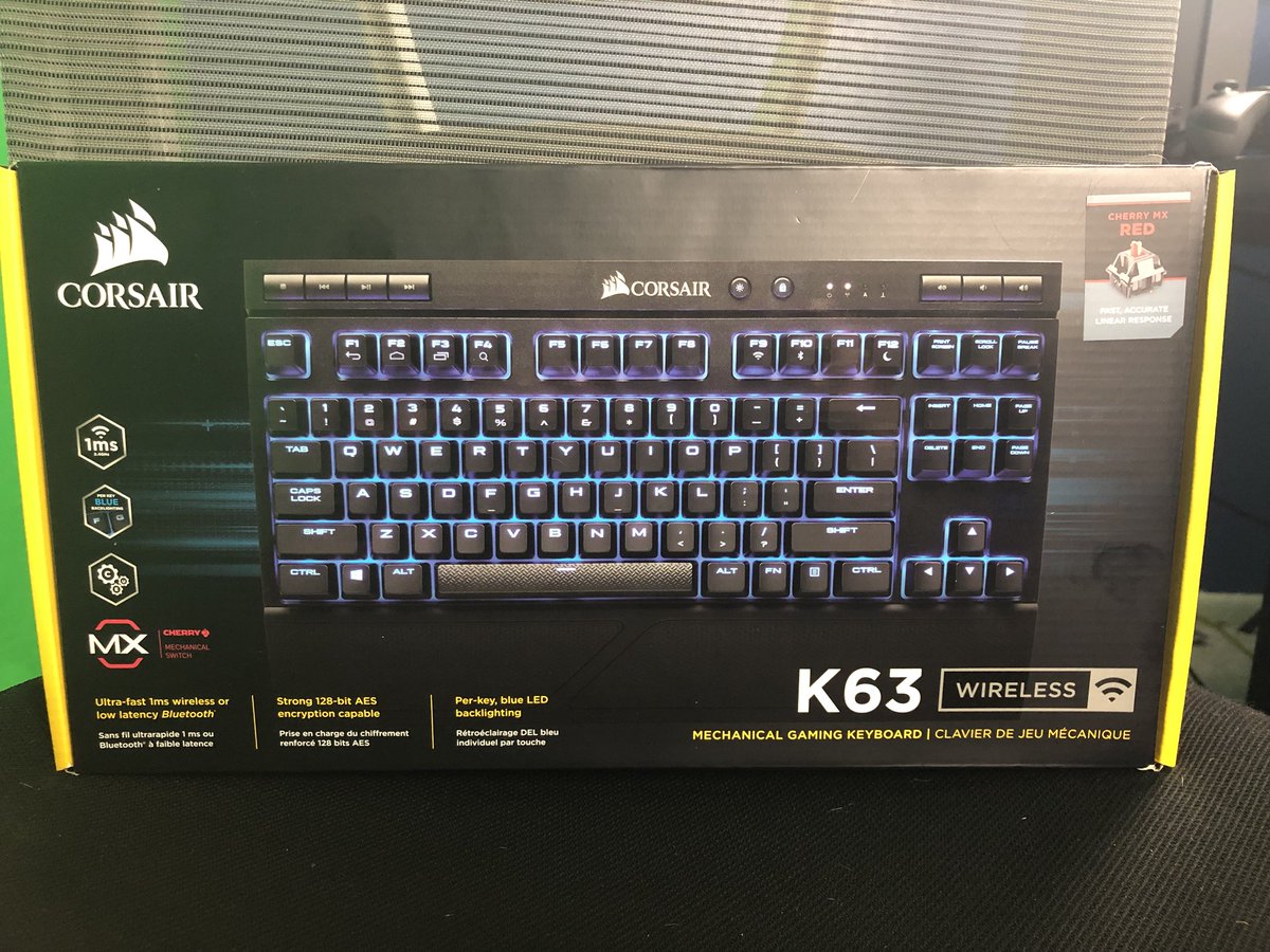 🔴GIVEAWAY! 

Let’s celebrate 135,000 followers on <a href="/WatchMixer/">Mixer</a> !

Corsair and I are giving away a NEW K63 WIRELESS GAMING KEYBOARD!

Simply RT this and FOLLOW ME &amp; <a href="/CORSAIR/">CORSAIR</a> !

Winner picked March 15th!
GOOD LUCK!