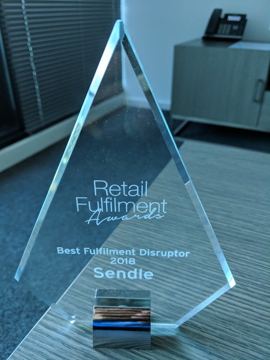 michelle__ives's tweet photo. Sendle is voted the Best Fulfilment Disruptor at the Retail Fulfilment Awards for @InsideRetailau #retailfulfilment #retail #insideretail 😬😬😬 https://t.co/fn9D8q7pqY