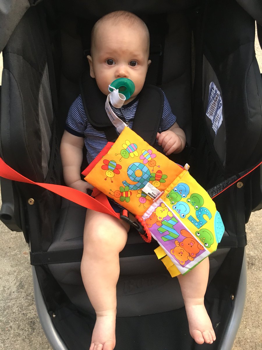 cait_cain's tweet photo. Every Wednesday I put this guy in a stroller, turn on the @PopcastPod , and go on my run. It’s my favorite part of the week! #whileipopcast https://t.co/oTcZGokTVm