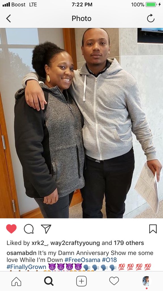TrenchBabySD's tweet photo. Free Me , I’ll be home soon #Im18Now #FreeOsama https://t.co/HrHIVmJRHT