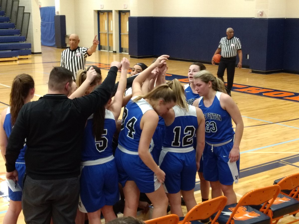 LFBlueDevils's tweet photo. District game result, OT.  LF 63 Mt. Morris 57 https://t.co/Wr4ZUy6XkN
