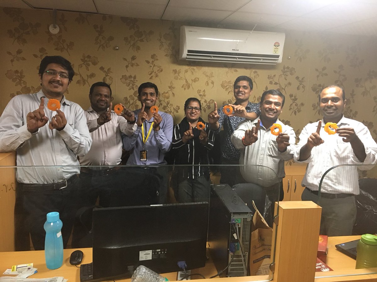 david_jayanth2's tweet photo. The world belongs to those who dare to commit.  And world salutes those who achieve what is committed.  Congratulations to Malleswaram branch @NowFloats team for achieving what was pledged. 1 million club .  Keep committed and soaring high 🤝 https://t.co/Rhvql2XW3r