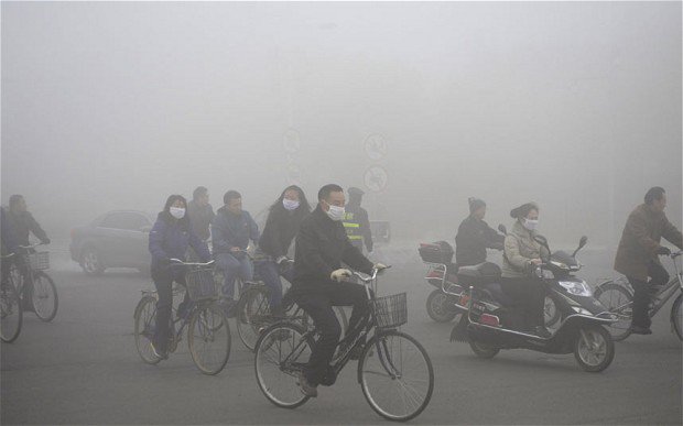 ImagTomorrow's tweet photo. Linfen, China is the center of an ever-expanding coal industry causing it to have some of the earth's worst air qualities. Renewable and affordable energy is the future of our environment. Sharing your ideas at #IT2018 can help improve the world for future generations! https://t.co/sth95mndbt