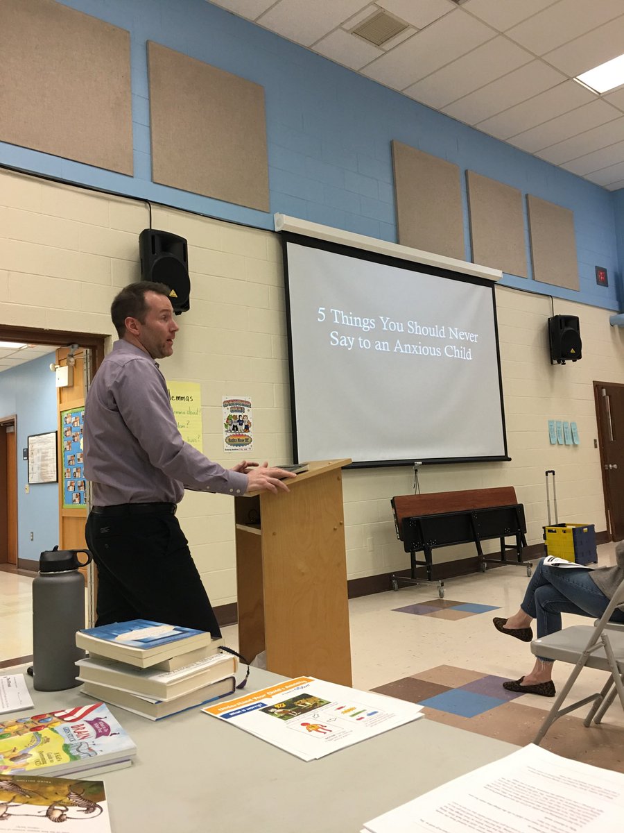 pq_elementary's tweet photo. Thank you, Dr. Merriman, for an informative presentation on anxiety! #pqpto #helpingourkids #anxiety https://t.co/OylUTpCma4