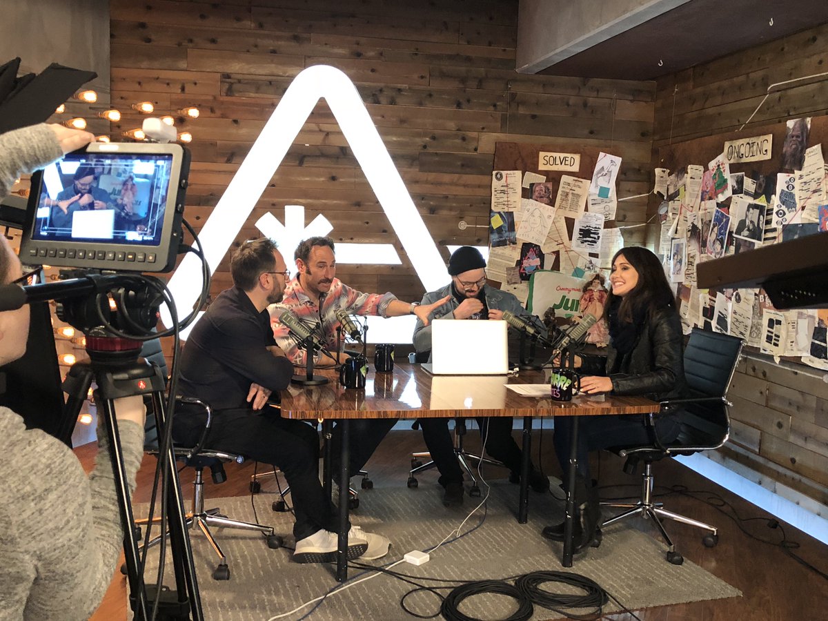 We're on with <a href="/nerdist/">Nerdist</a> and @Bizarre_States now! Tune in for a live chat: youtube.com/watch?v=ApetPJ…