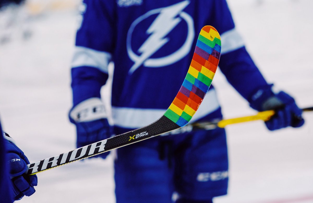 TBLightning's tweet photo. Look at these beauties. 🏳️‍🌈

#HockeyIsForEveryone https://t.co/Ollj7LeYSN