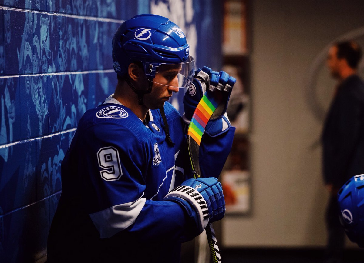 TBLightning's tweet photo. Look at these beauties. 🏳️‍🌈

#HockeyIsForEveryone https://t.co/Ollj7LeYSN