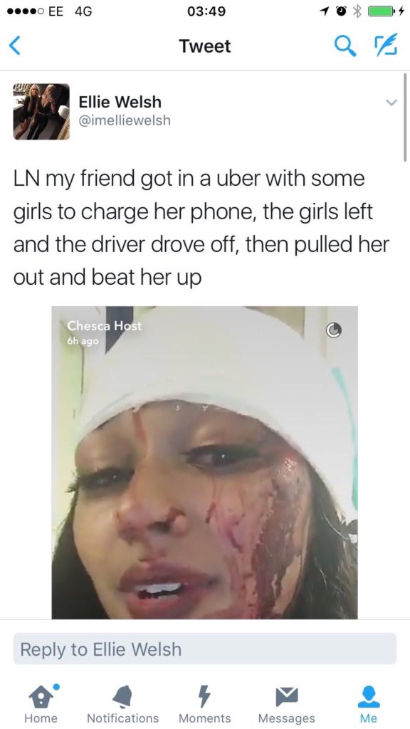DDDaughters's tweet photo. ❌ These 2 women didn’t fall over in the #Snow they were physically #Assaulted by #Uber Drivers !! ❌ #MeToo #TimesUp #HarveyWeinstein #WomensMarch2018 #feminism #WomenEmpowerment #domesticviolence #IWD2018 #Benidorm #WomenInSecurityPolicy #women #Feminism https://t.co/9dEbEBiFxw
