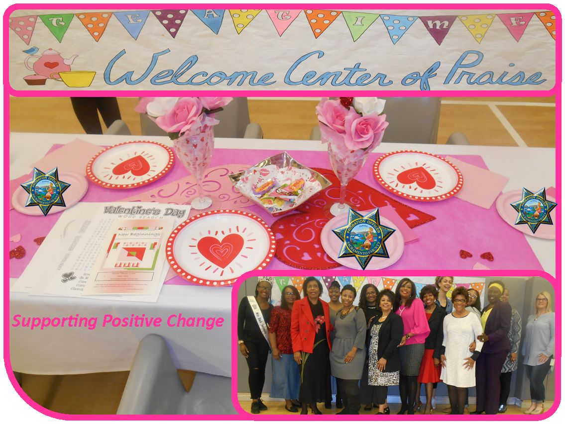 SacCoProbation's tweet photo. Thank you ladies from @CenterofPraise for coming out to have a tea party and spend time speaking with the young women in Juvenile Hall. Building positive relationships with adult mentors is a great way to #supportpositivechange https://t.co/w419SDNXVH
