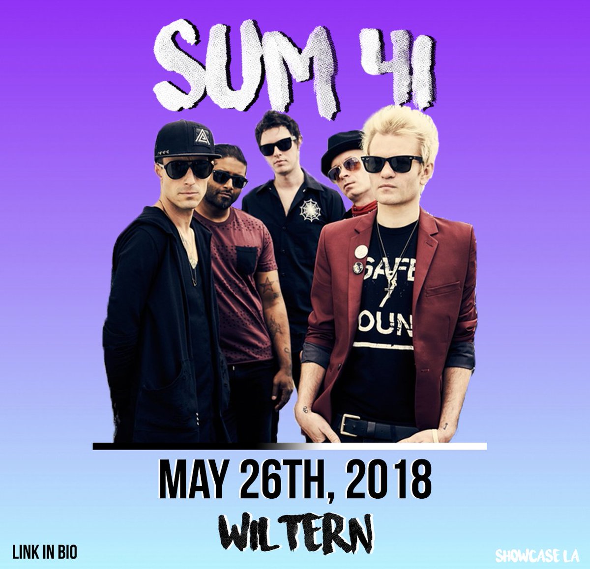 LAshowcase's tweet image. | @Sum41 

May 26th, 2018 @wiltern
Tickets: goo.gl/zMHTDQ

#concerts #losangeles #what #to #do #events #live #music