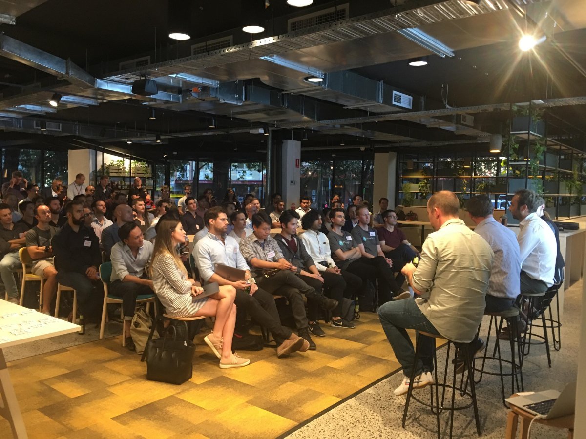 DaneEldridge's tweet photo. Great night demoing @Already_Built at the inaugural @SydETM meetup. Enjoyed seeing demos from @Expert_360 and @CoVentured_ . Thx to @faithforster for organising! 

With over 70 million projects on GitHub alone, has someone already built your next project? https://t.co/MyNkjMlrcL https://t.co/LKfihe2qgd