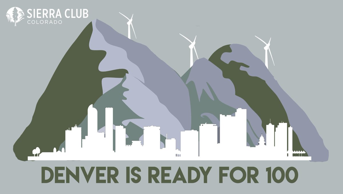 SierraClubCO's tweet image. Thank you to @DDPHE &amp;amp; @CityofDenver! 

Today Colorado is 1 step closer to reaching 100% #cleanenergy. But we still have work to do! Add your voice for a just &amp;amp; equitable clean energy future now: bit.ly/2onr0Lu #ActonClimate #ReadyFor100