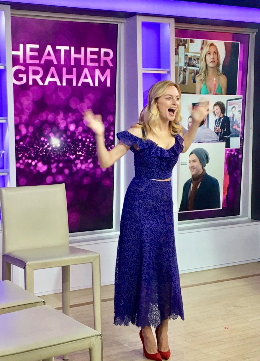 imheathergraham's tweet image. Catch me tomorrow on the @TODAYshow chatting with @klgandhoda about my new movie #HalfMagic
