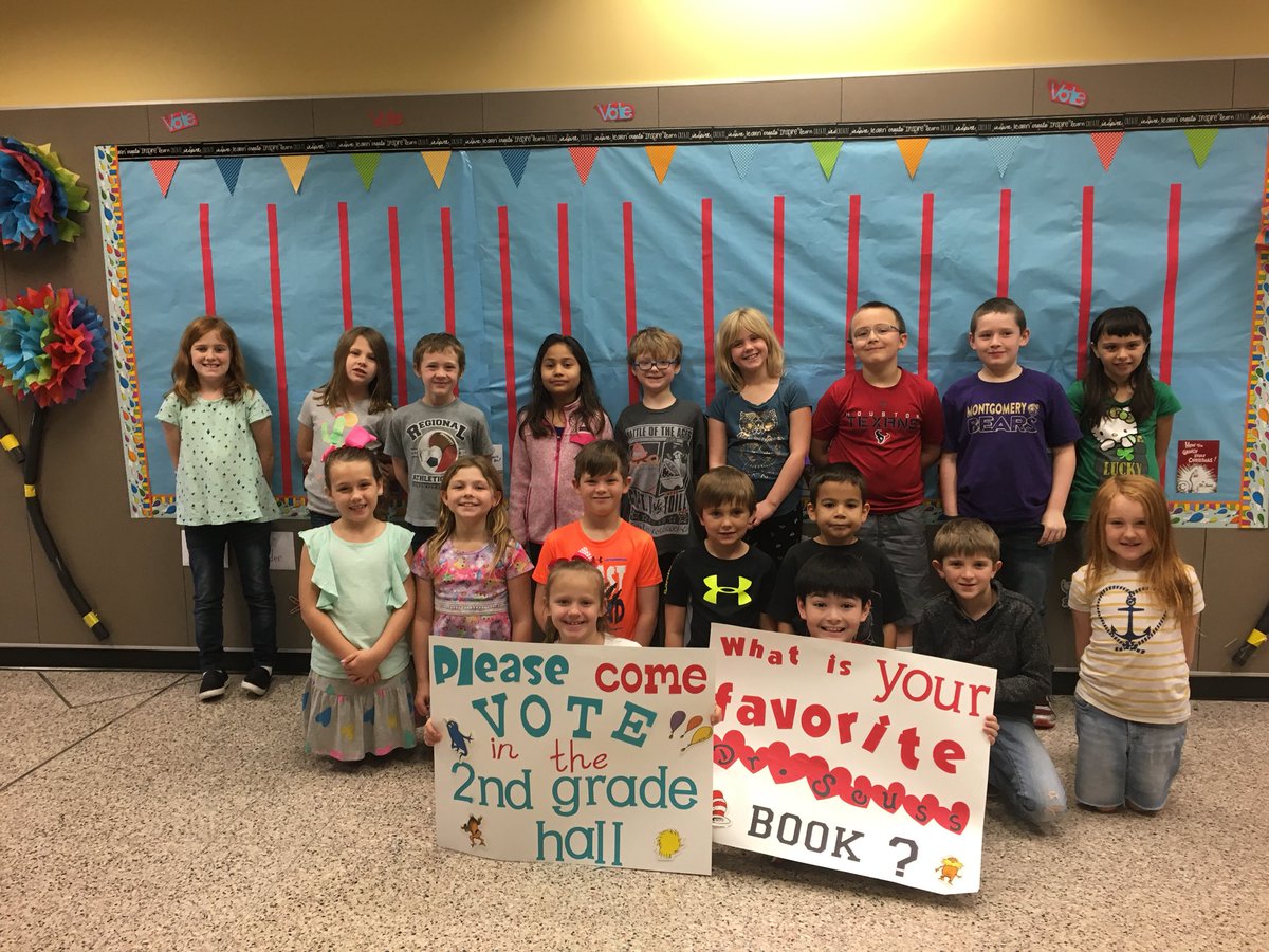 thomastroopers's tweet photo. Second Grade at SCE wants to know everyone’s favorite Seuss book! https://t.co/tUIlu6iJD6