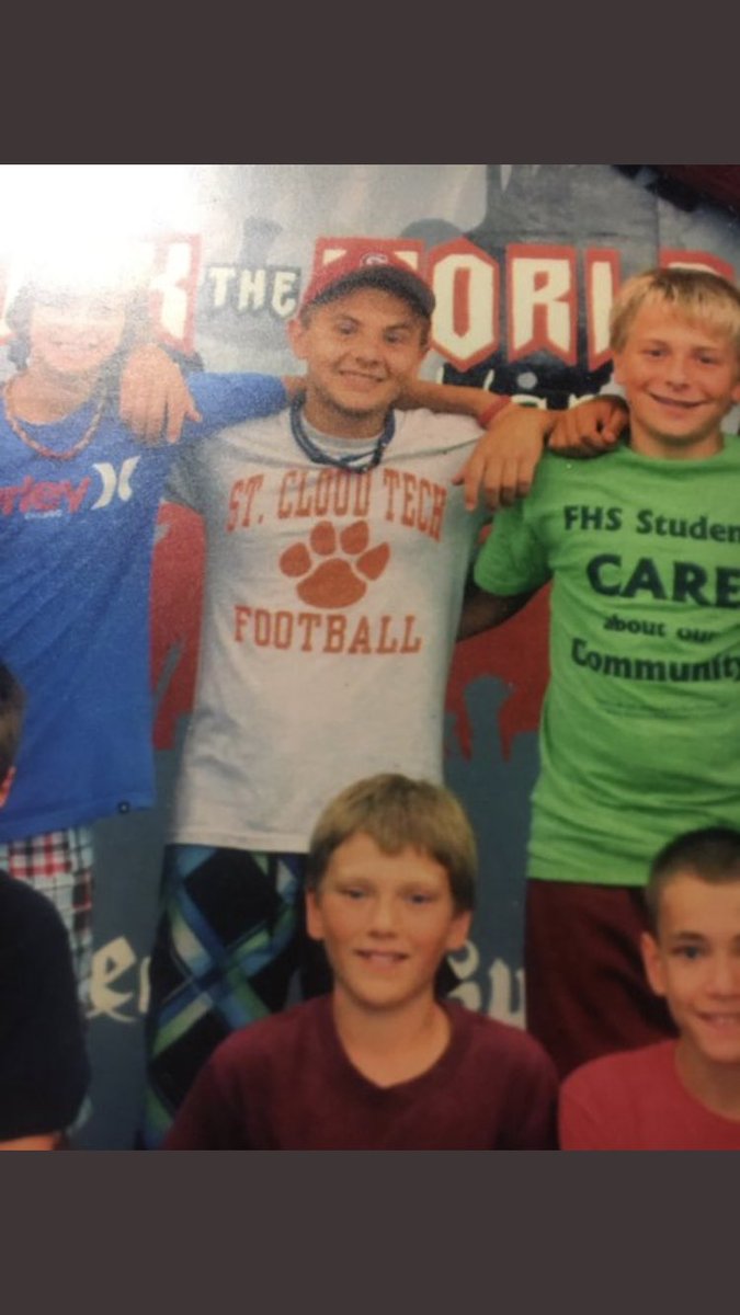 CalebPetersen37's tweet photo. Happy bday to my day 1 πππ #msmead #gloup #wrestlersforever @Dawson_weleski https://t.co/EgQr7mTyb8