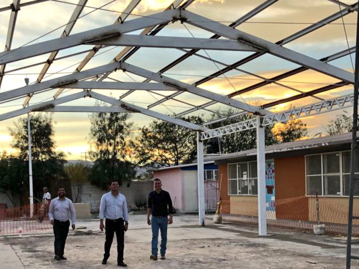 INIFEEDgo's tweet photo. Avanza la construcción de un domo y mejorarás de infraestructura en el Jadin de Niños Frida Kahlo #GomezPalacio @AispuroDurango @EscuelasAlCIEN https://t.co/3MRstTRLXh