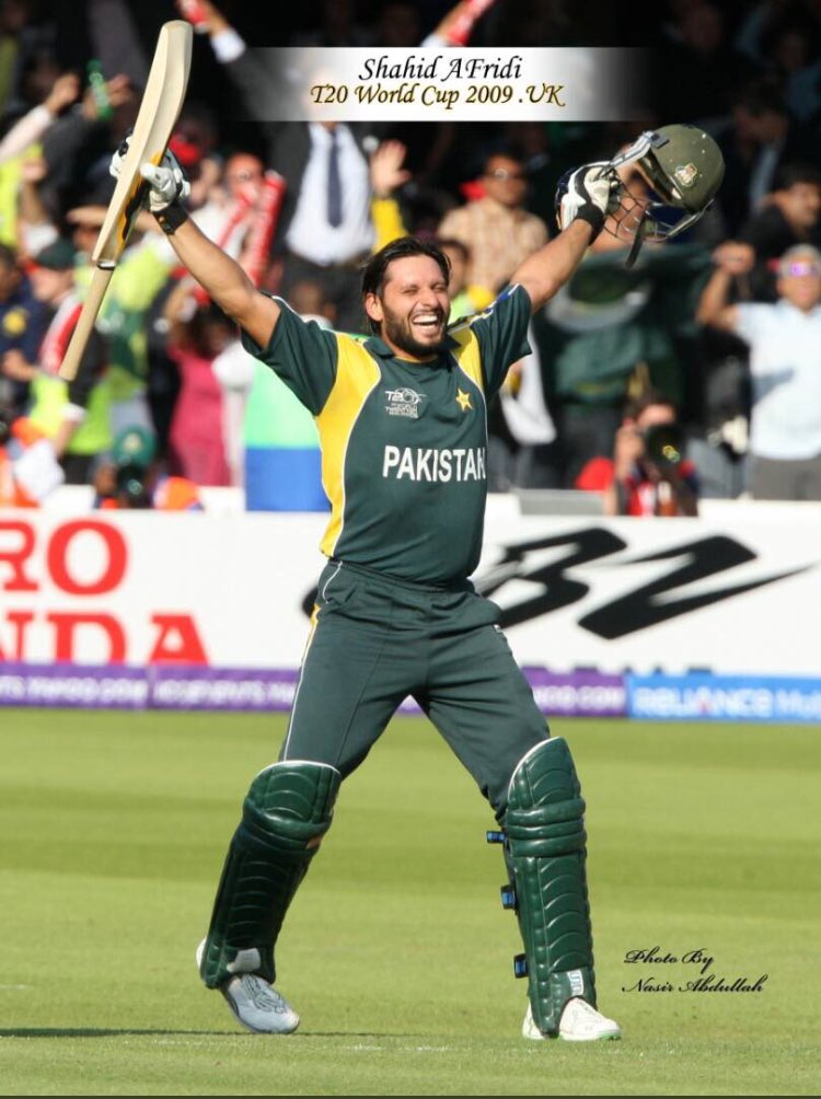 The most amazing cricketer in the world shahid afridi happy birthday to you.....         